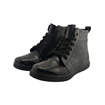 Low-top Matte and Glossy Alternating Surface Non-slip Wear-resistant Waterproof Boots